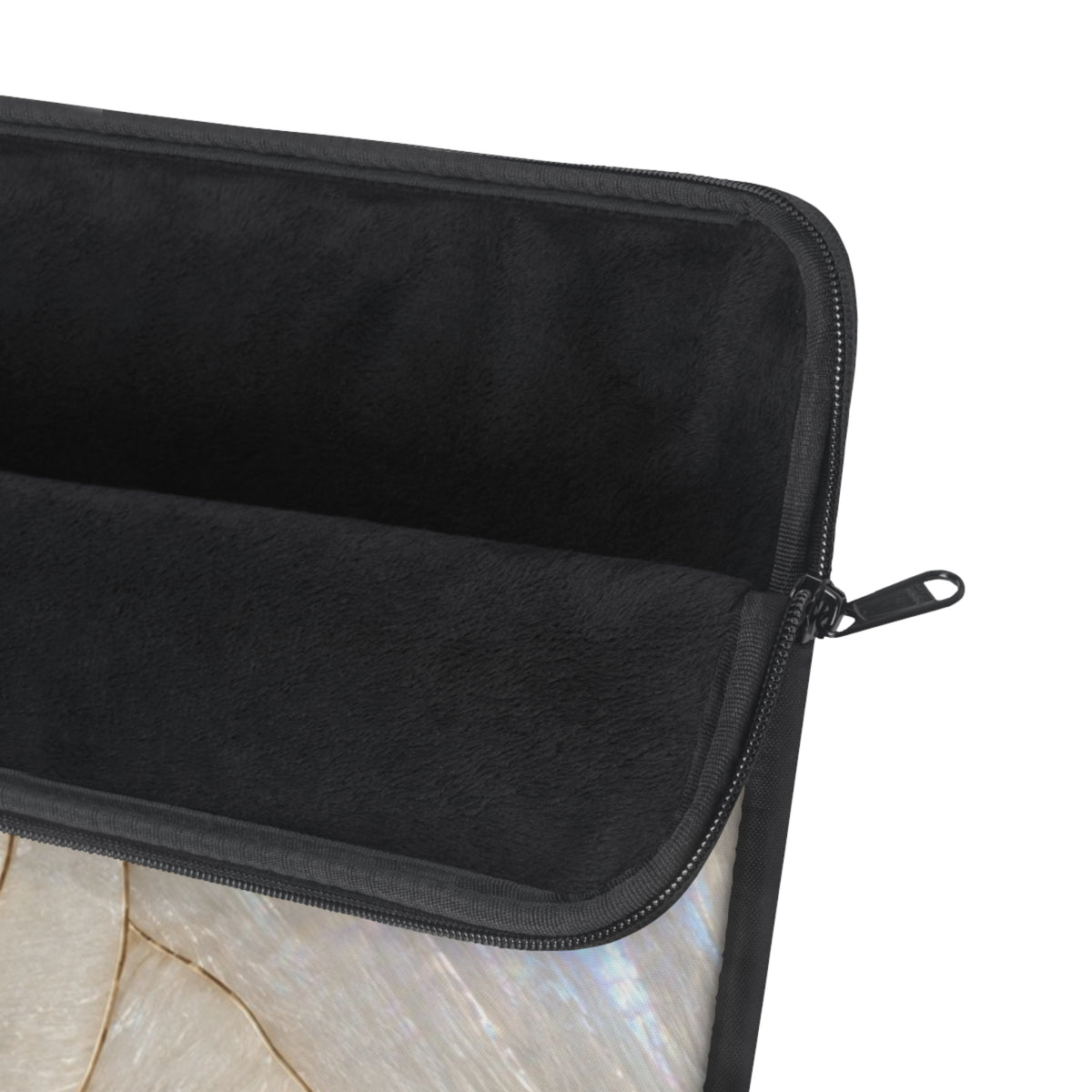 LIGHT IVORY OPAL SHELL KINDLE IPAD & LAPTOP SLEEVE