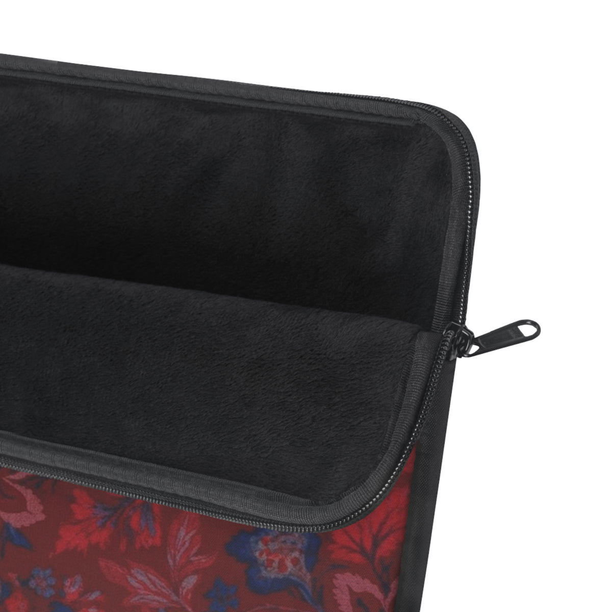 BURGUNDY BLUE FLORAL KINDLE IPAD & LAPTOP SLEEVE