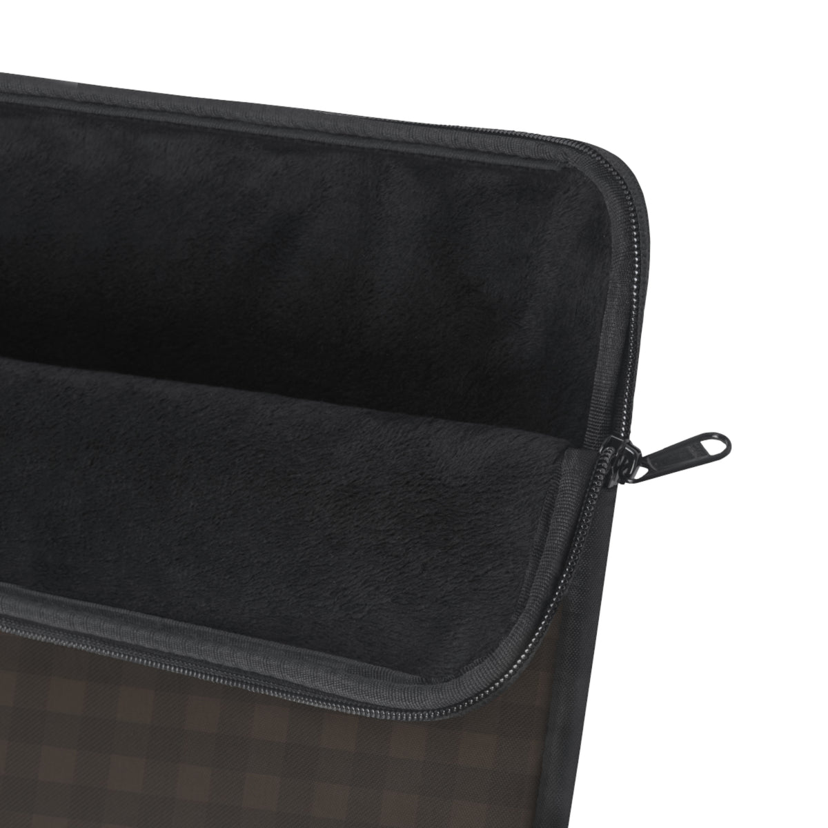 CHESTNUT BROWN GINGHAM KINDLE IPAD & LAPTOP SLEEVE