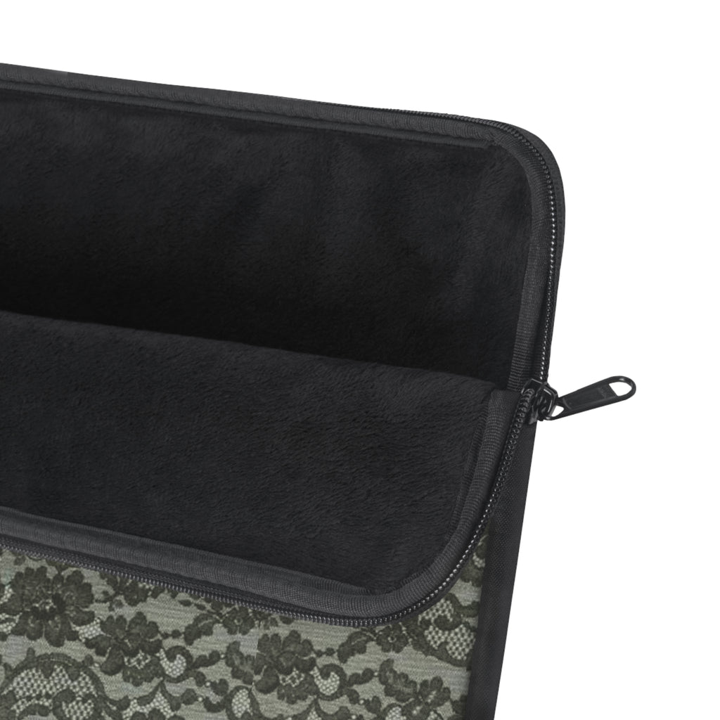 FORREST GREEN LACE KINDLE IPAD & LAPTOP SLEEVE