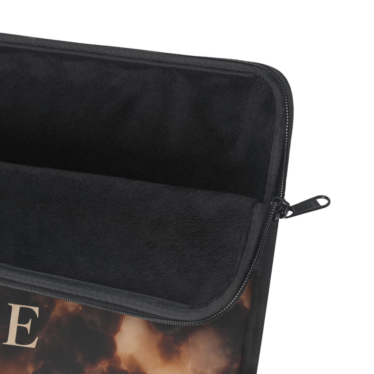 PERSONALIZED BROWN MARBLE TORTOISE SHELL MONOGRAM INITIALS CUSTOM KINDLE IPAD & LAPTOP SLEEVE