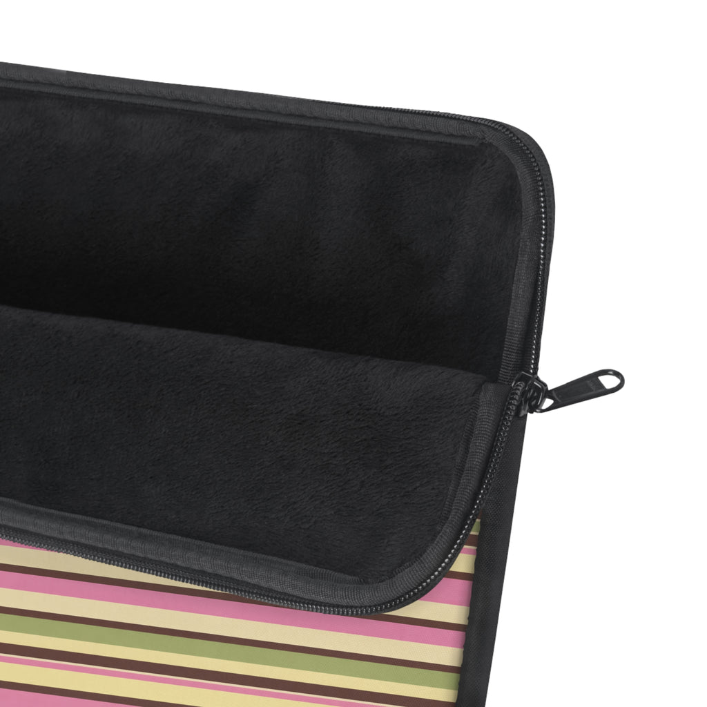 PICNIC STRIPES POMERANIAN DOG KINDLE IPAD & LAPTOP SLEEVE