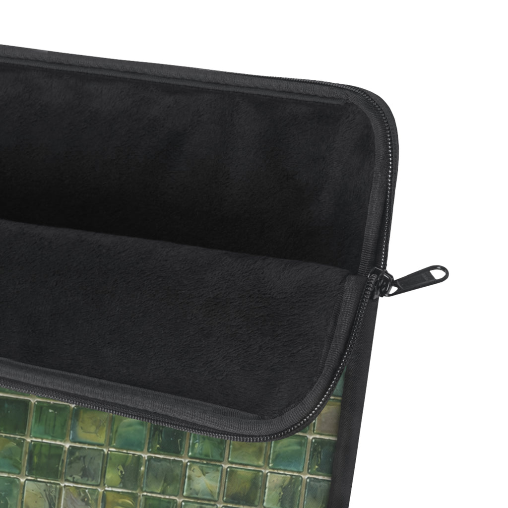 FORREST GREEN MOSAIC IPAD & LAPTOP SLEEVE