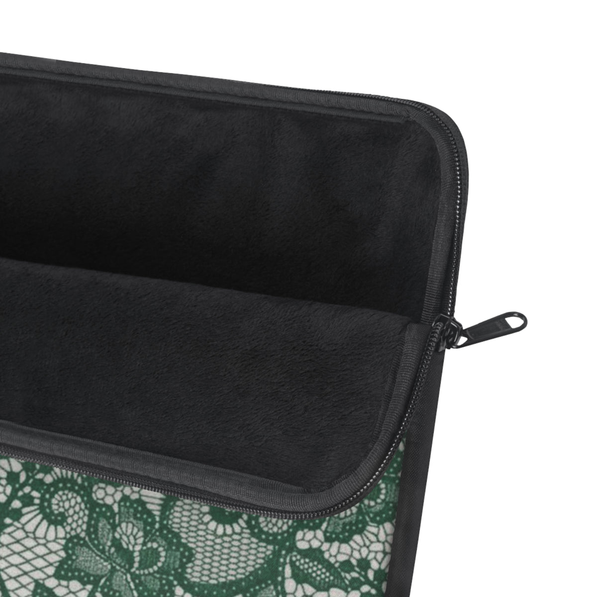 POPPY GREEN LACE IPAD & LAPTOP SLEEVE