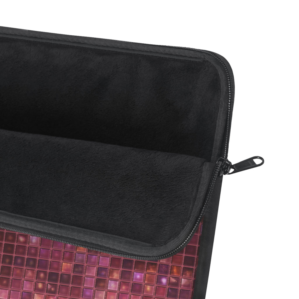 PLUM BURGUNDY MOSAIC IPAD & LAPTOP SLEEVE