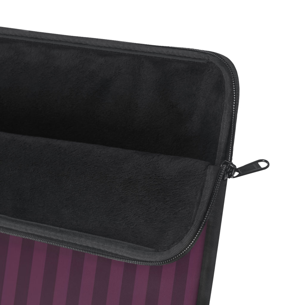 BURGUNDY 18 PRO EDITION STRIPED KINDLE IPAD & LAPTOP SLEEVE