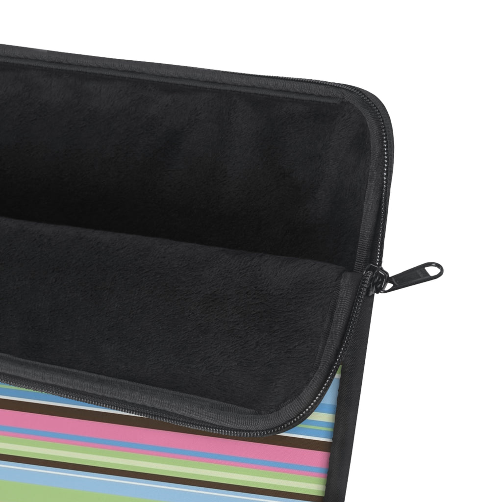 BLUE CABANA STRIPES KINDLE IPAD & LAPTOP SLEEVE
