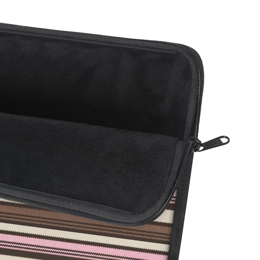 PINK TRUFFLE STRIPES KINDLE IPAD & LAPTOP SLEEVE