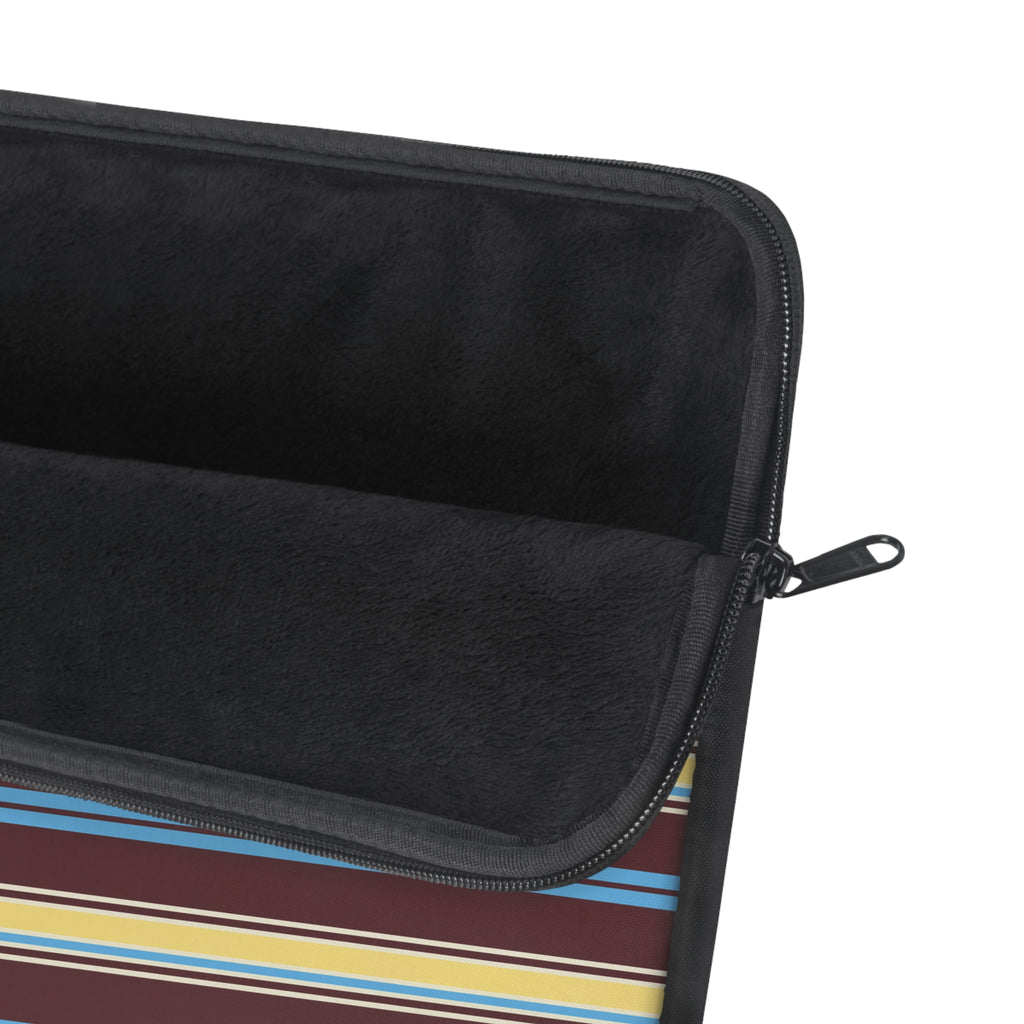 BURGUNDY BLUEBERRY STRIPES KINDLE IPAD & LAPTOP SLEEVE