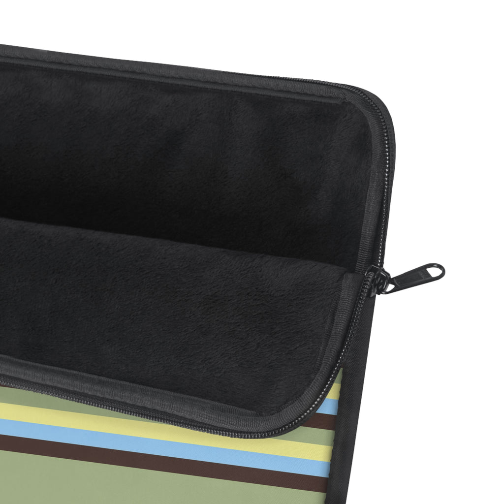 PISTACHIO STRIPES KINDLE IPAD & LAPTOP SLEEVE