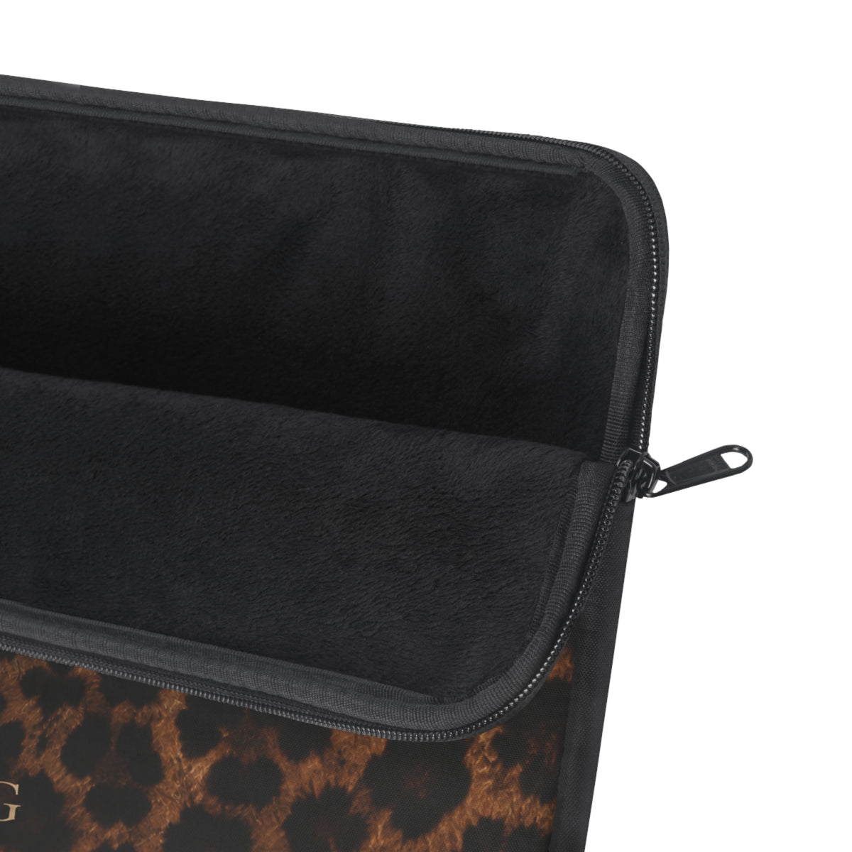 PERSONALIZED BROWN CHEETAH LEOPARD CUSTOM MONOGRAM INITIALS KINDLE IPAD & LAPTOP SLEEVE