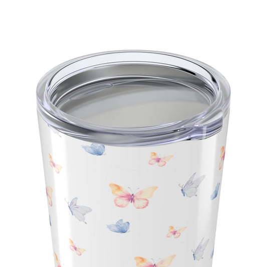 VINTAGE BUTTERFLIES TUMBLER