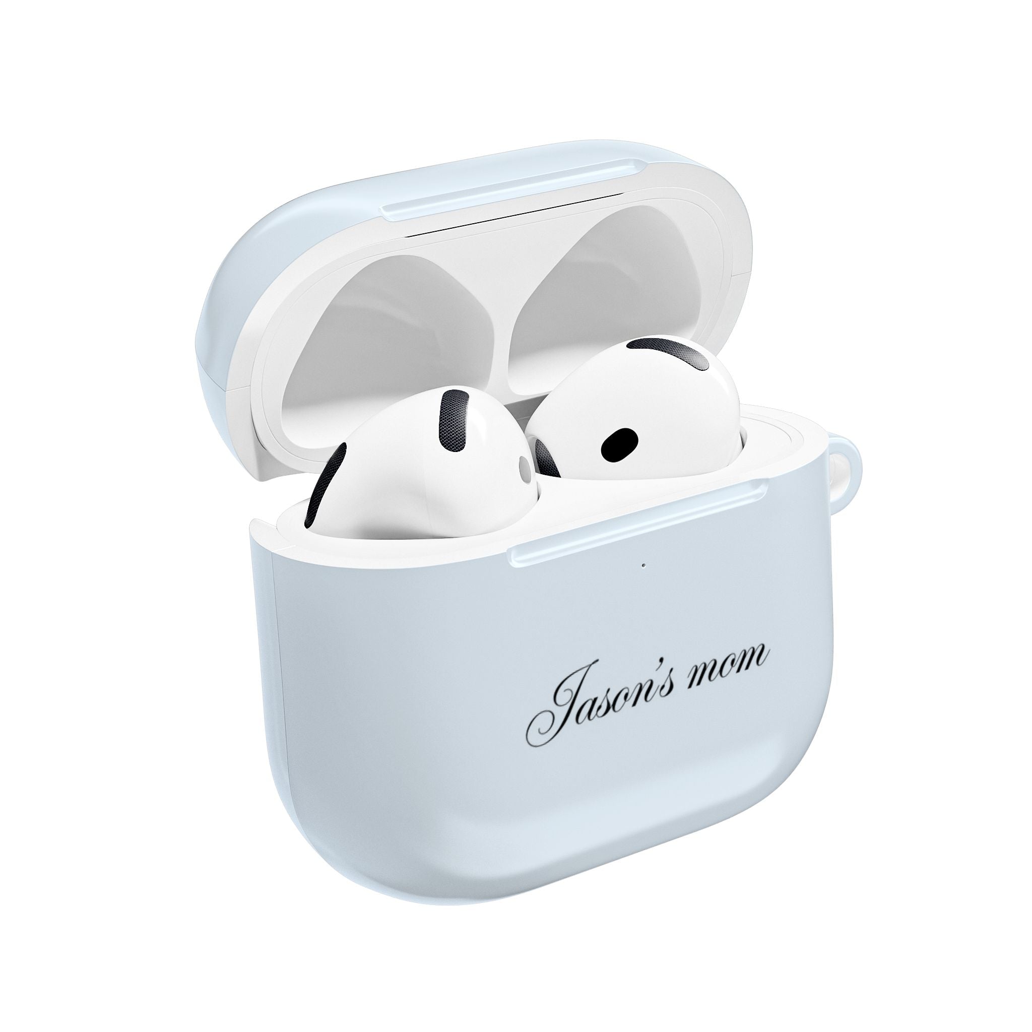 PERSONALIZED NAME CUSTOM BABY BLUE AIRPOD CASE