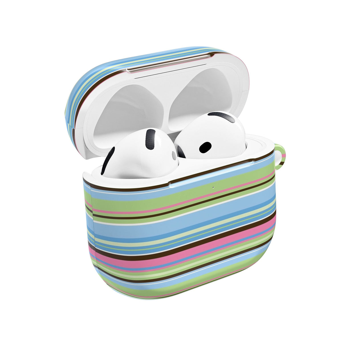 BLUE CABANA STRIPES AIRPOD CASE