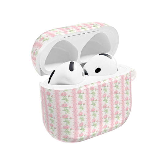 PINK & GREEN FLORAL AIRPOD CASE