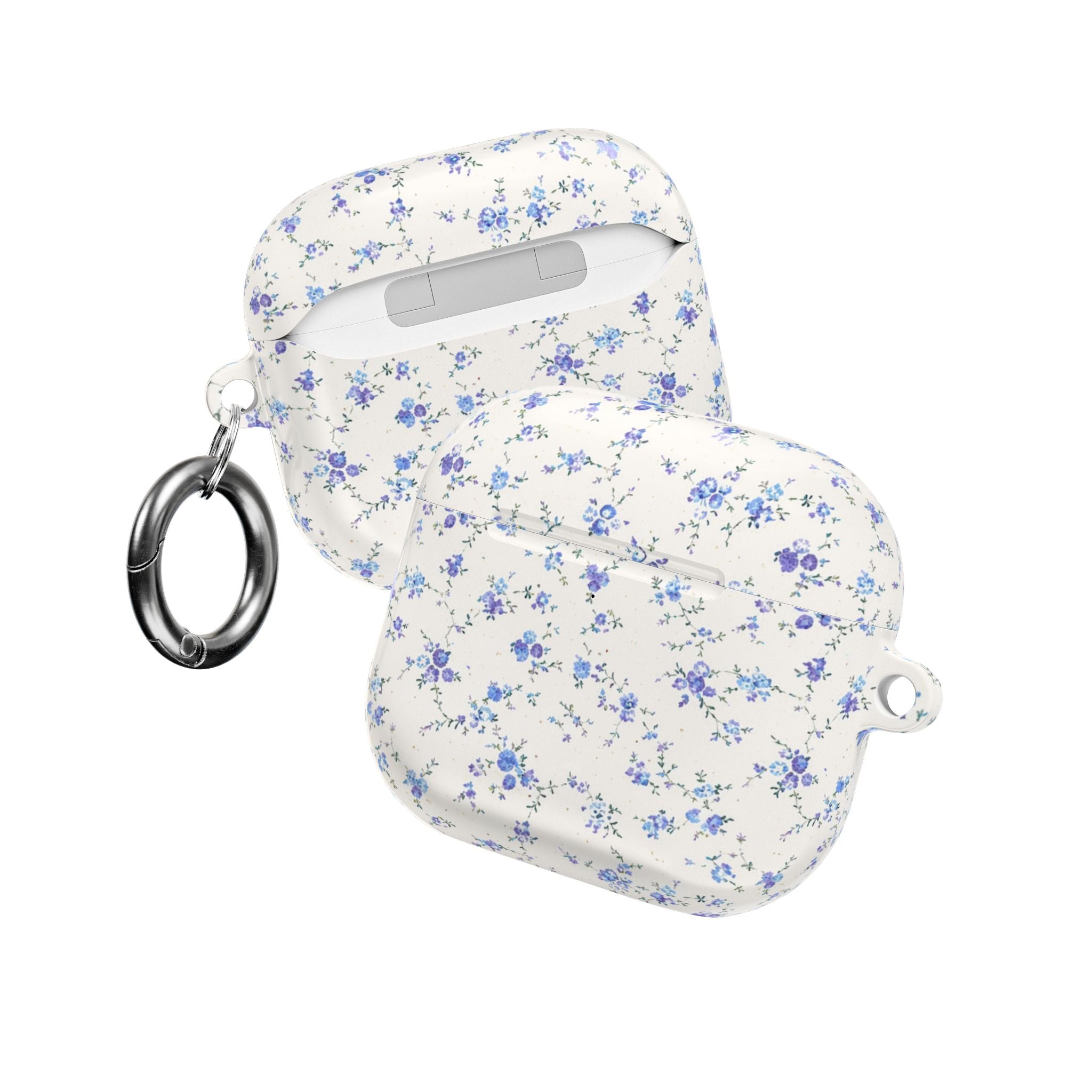COQUETTE BLUE DITSY FLORAL AIRPOD CASE