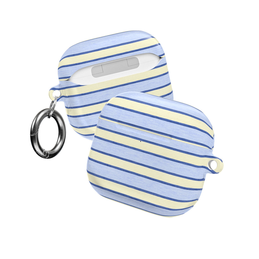 NEWPORT BEACH STRIPES AIRPOD CASE