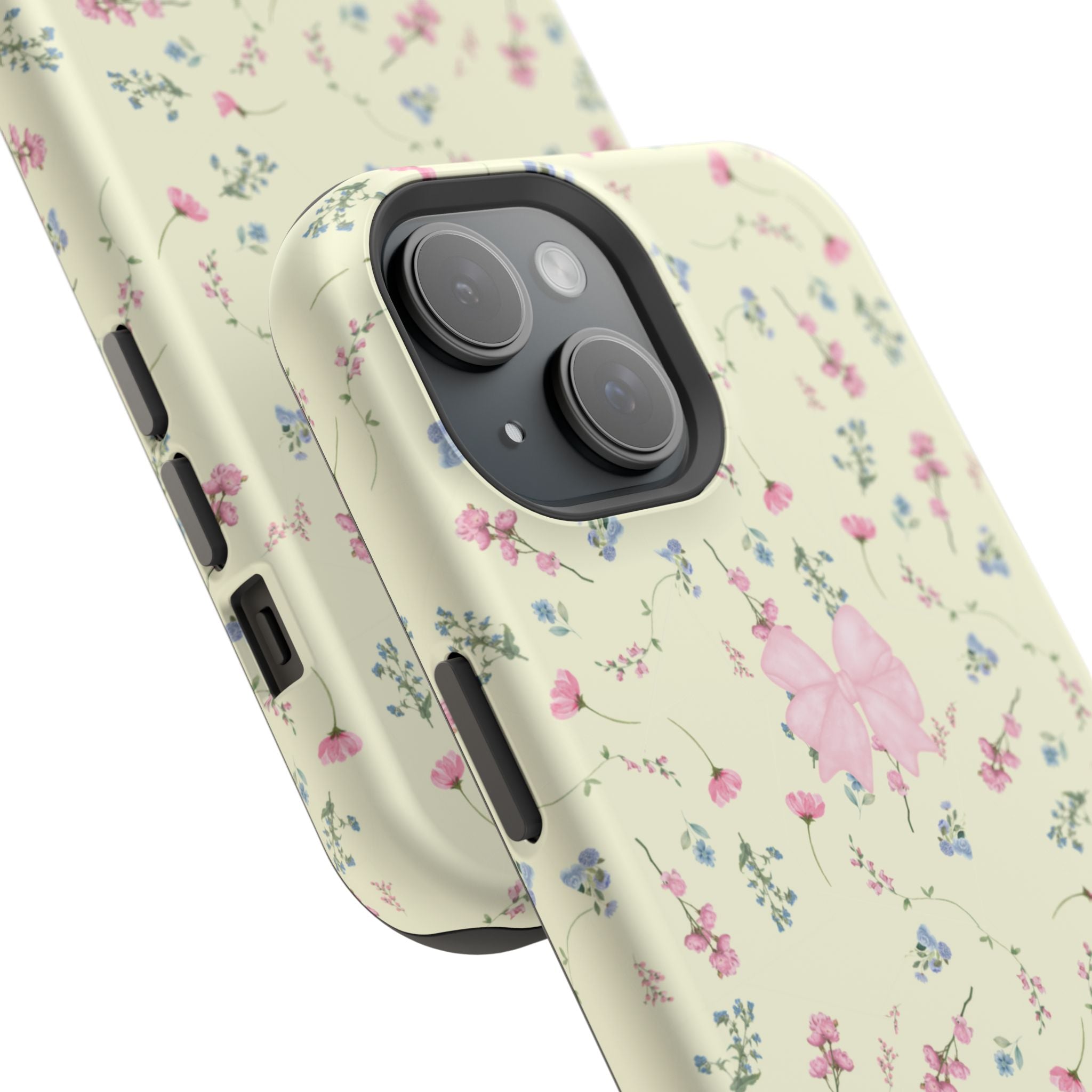 VINTAGE YELLOW FLORAL PHONE CASE