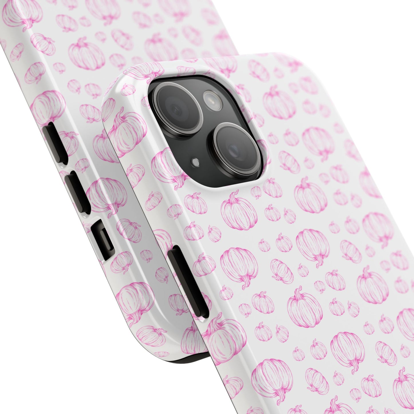 PINK MINI PUMPKINS PHONE CASE