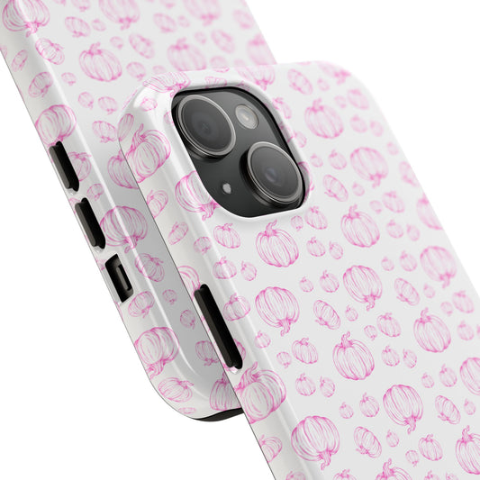 PINK MINI PUMPKINS PHONE CASE
