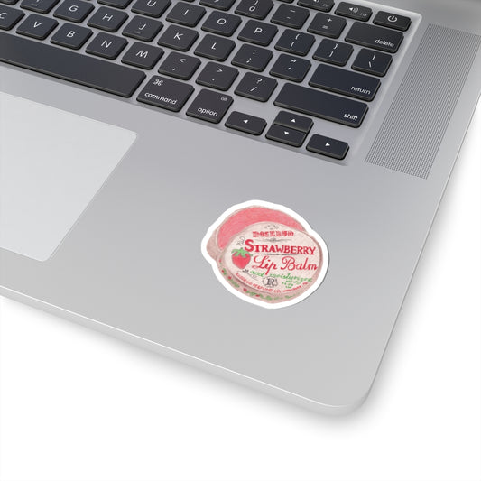 STRAWBERRY BALM STICKER
