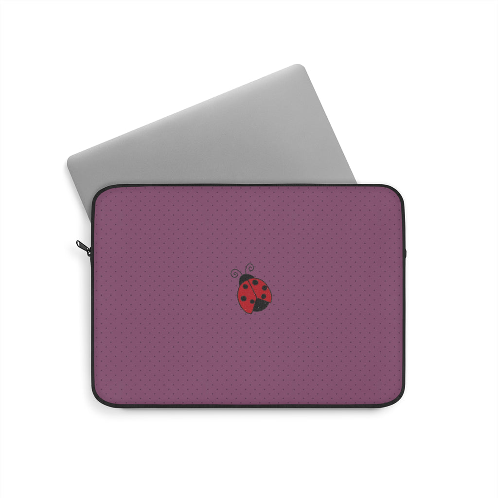 MAUVETTE LADYBUG POLKA DOTS KINDLE IPAD & LAPTOP SLEEVE