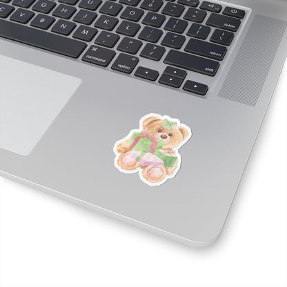 TEDDY BEAR GIFT STICKER