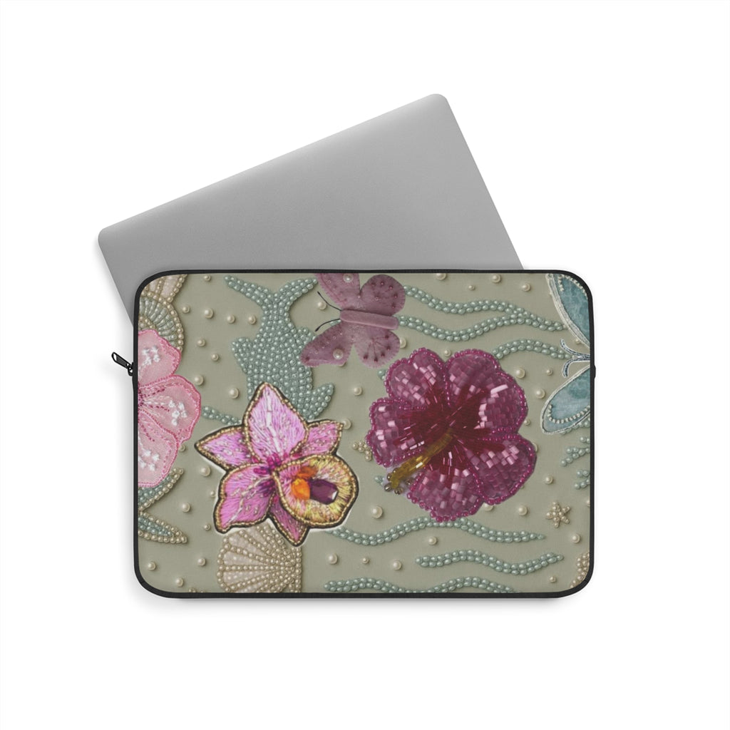 SAGE PRISM FLORAL KINDLE IPAD & LAPTOP SLEEVE