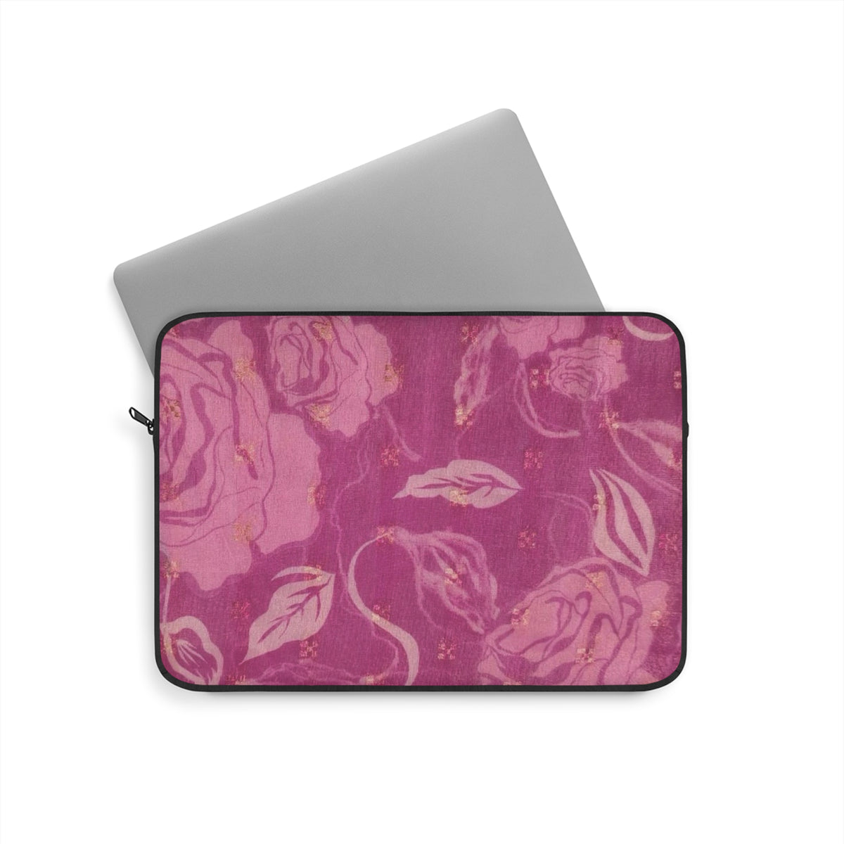 PINK ROSEBUD KINDLE IPAD & LAPTOP SLEEVE