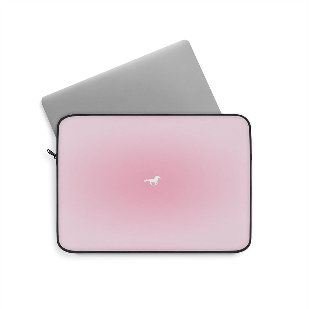 PINK AURA WESTERN HORSE KINDLE IPAD & LAPTOP SLEEVE