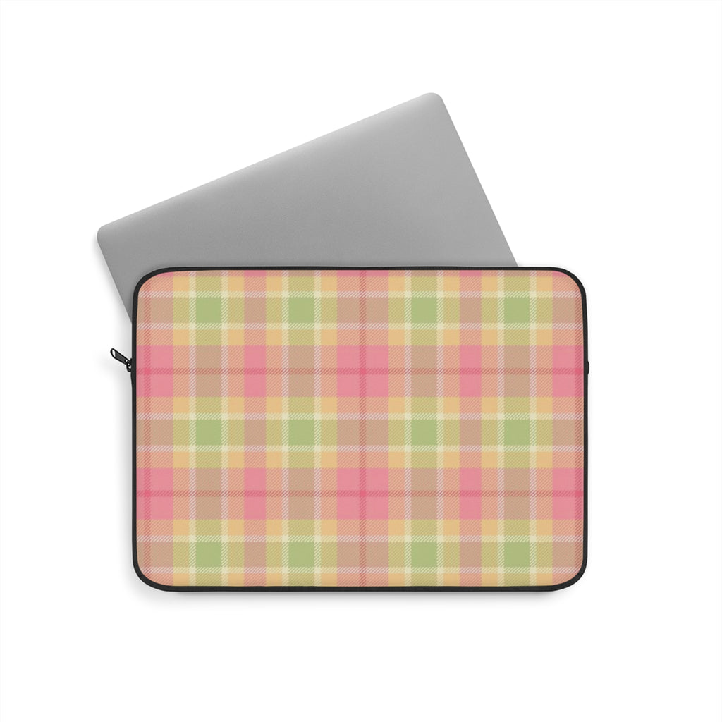 GUAVA PLAID KINDLE IPAD & LAPTOP SLEEVE