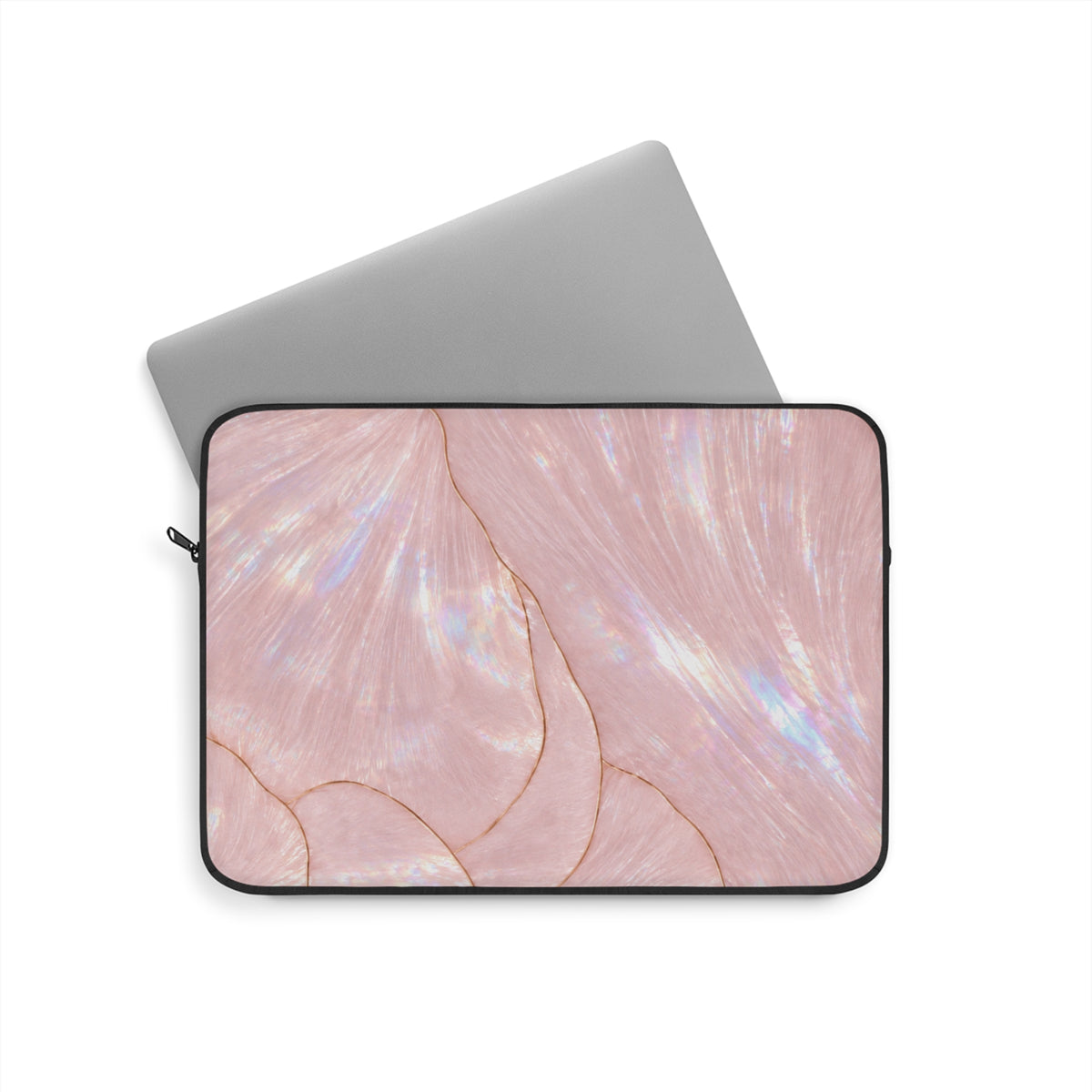LIGHT PINK OPAL SHELL KINDLE IPAD & LAPTOP SLEEVE