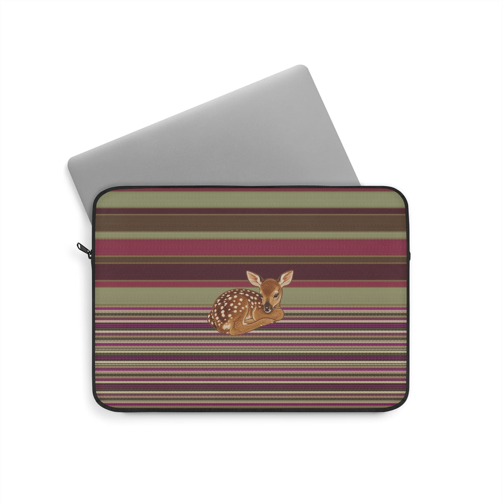 AUTUMN STRIPES DEER KINDLE IPAD & LAPTOP SLEEVE