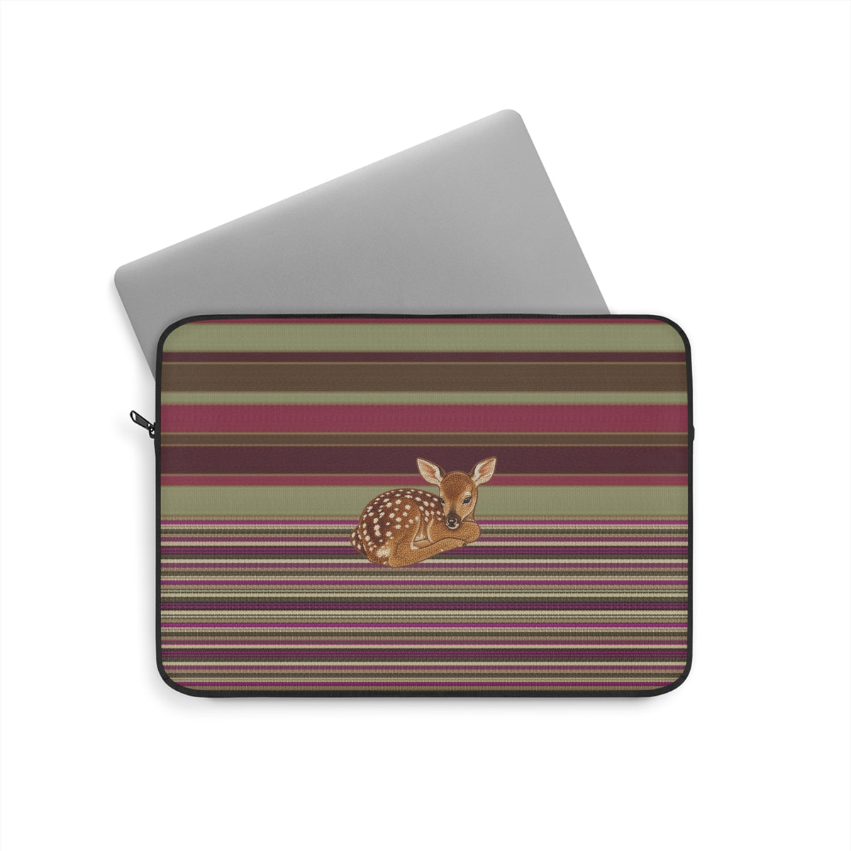 AUTUMN STRIPES DEER KINDLE IPAD & LAPTOP SLEEVE