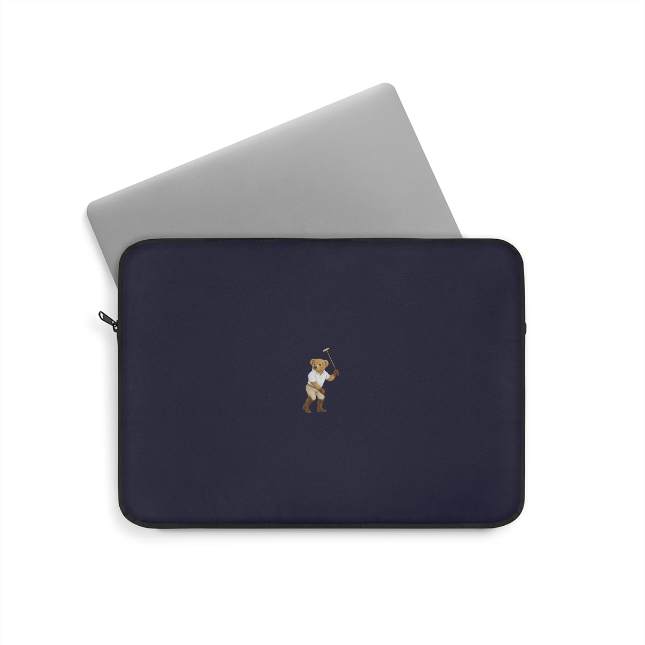 NAVY BLUE BEAUMONT TEDDY BEAR KINDLE IPAD & LAPTOP SLEEVE