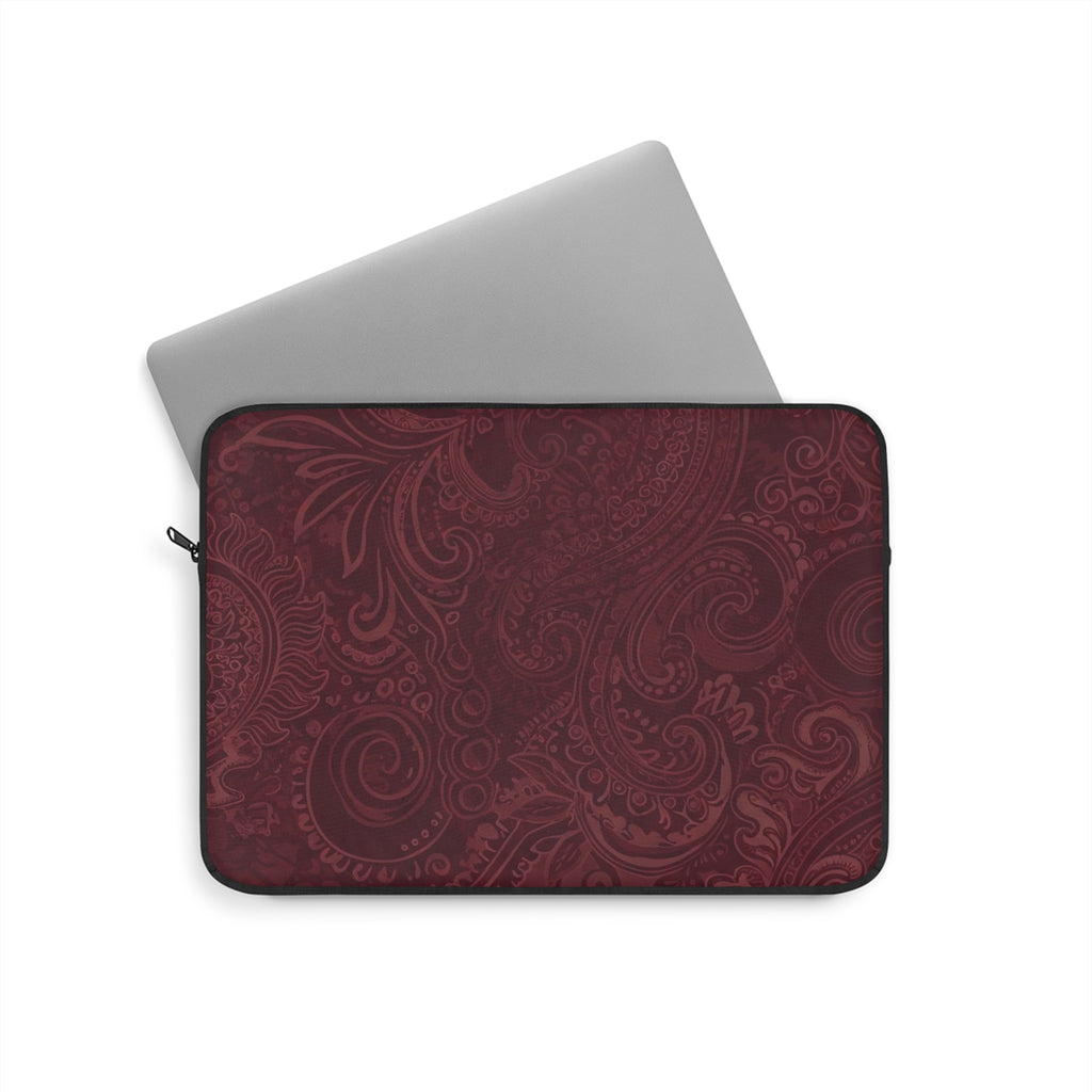 DARK CHERRY BANDANA KINDLE IPAD & LAPTOP SLEEVE