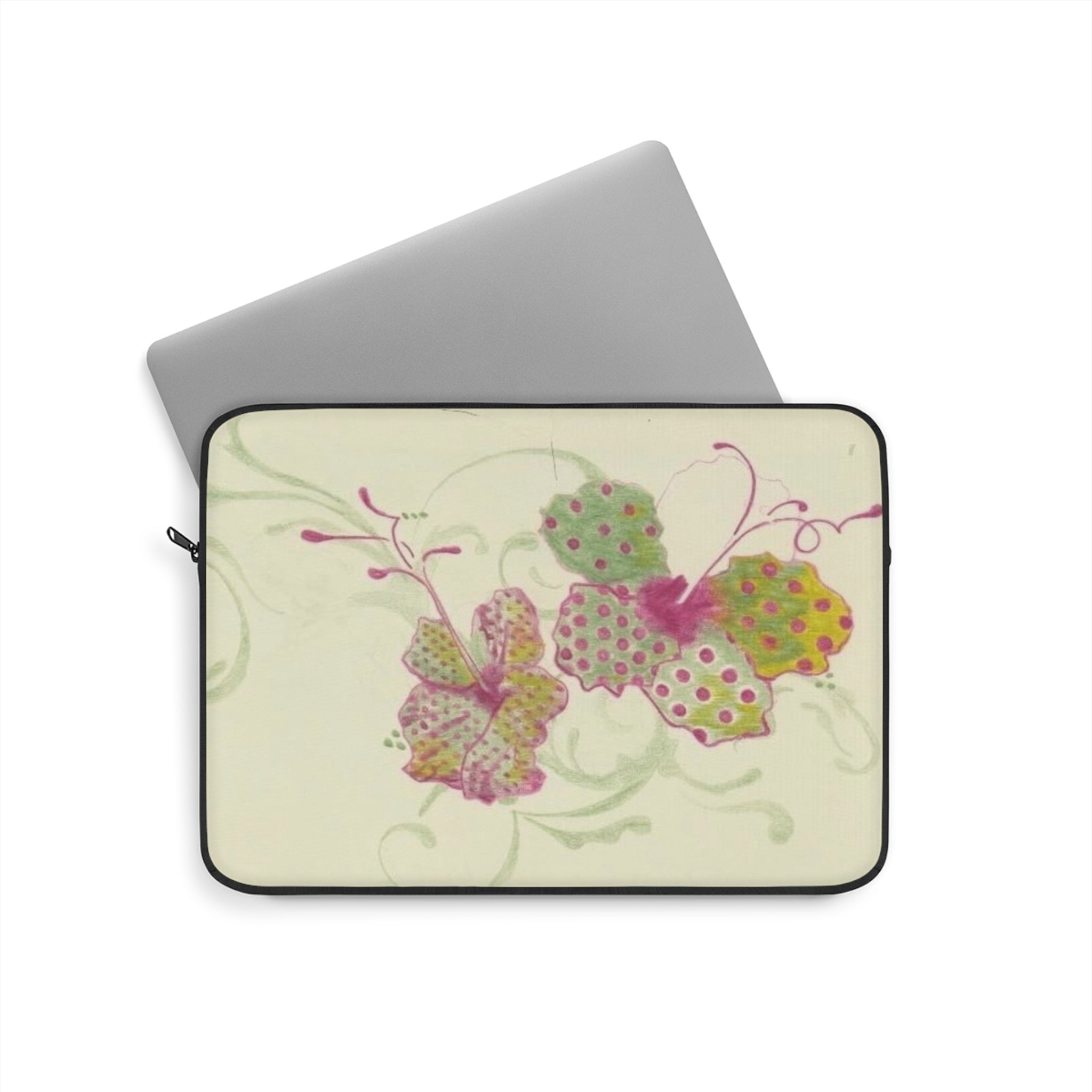 WHIMSICAL FLOWER KINDLE IPAD & LAPTOP SLEEVE