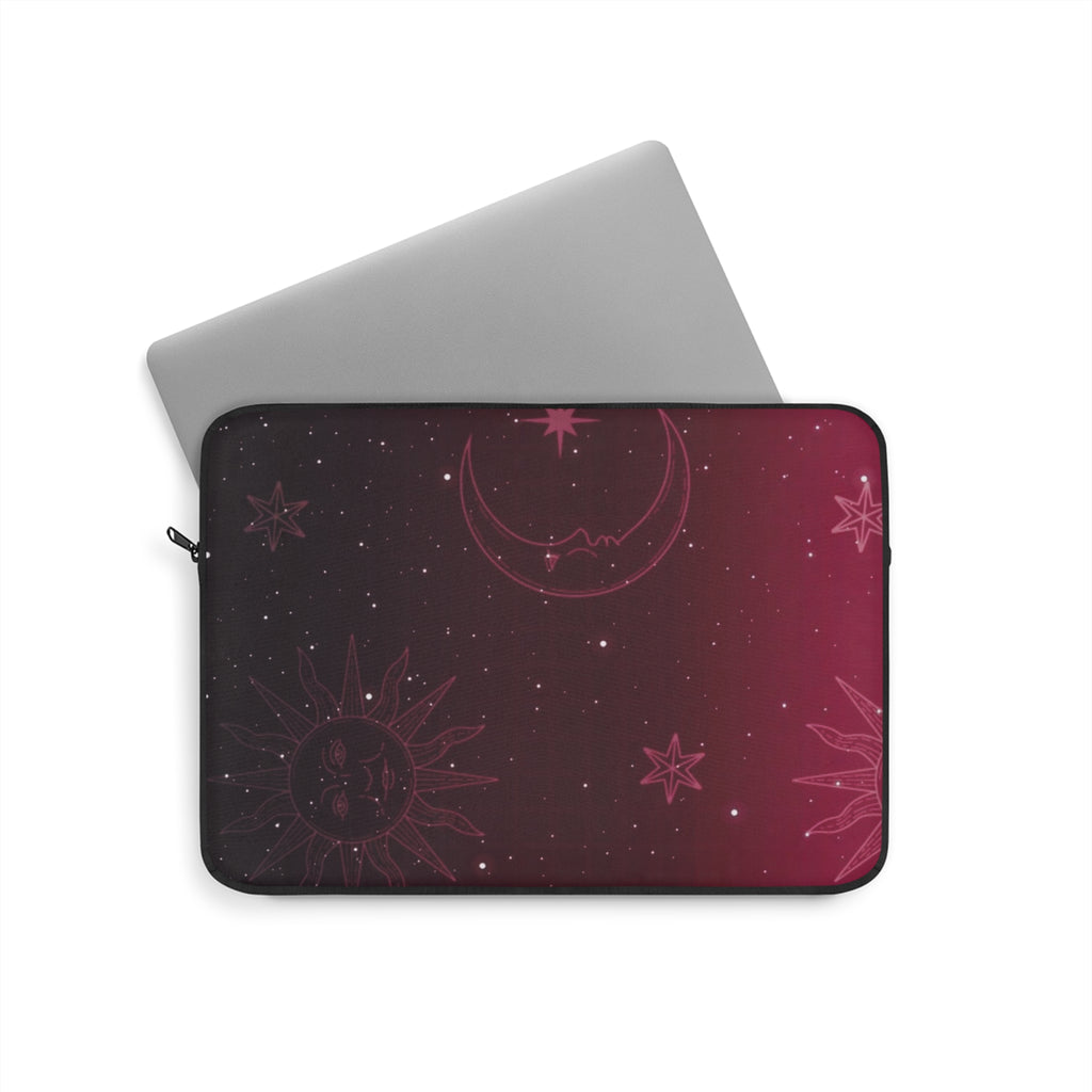 BURGUNDY GRADIENT GALAXY KINDLE IPAD & LAPTOP SLEEVE