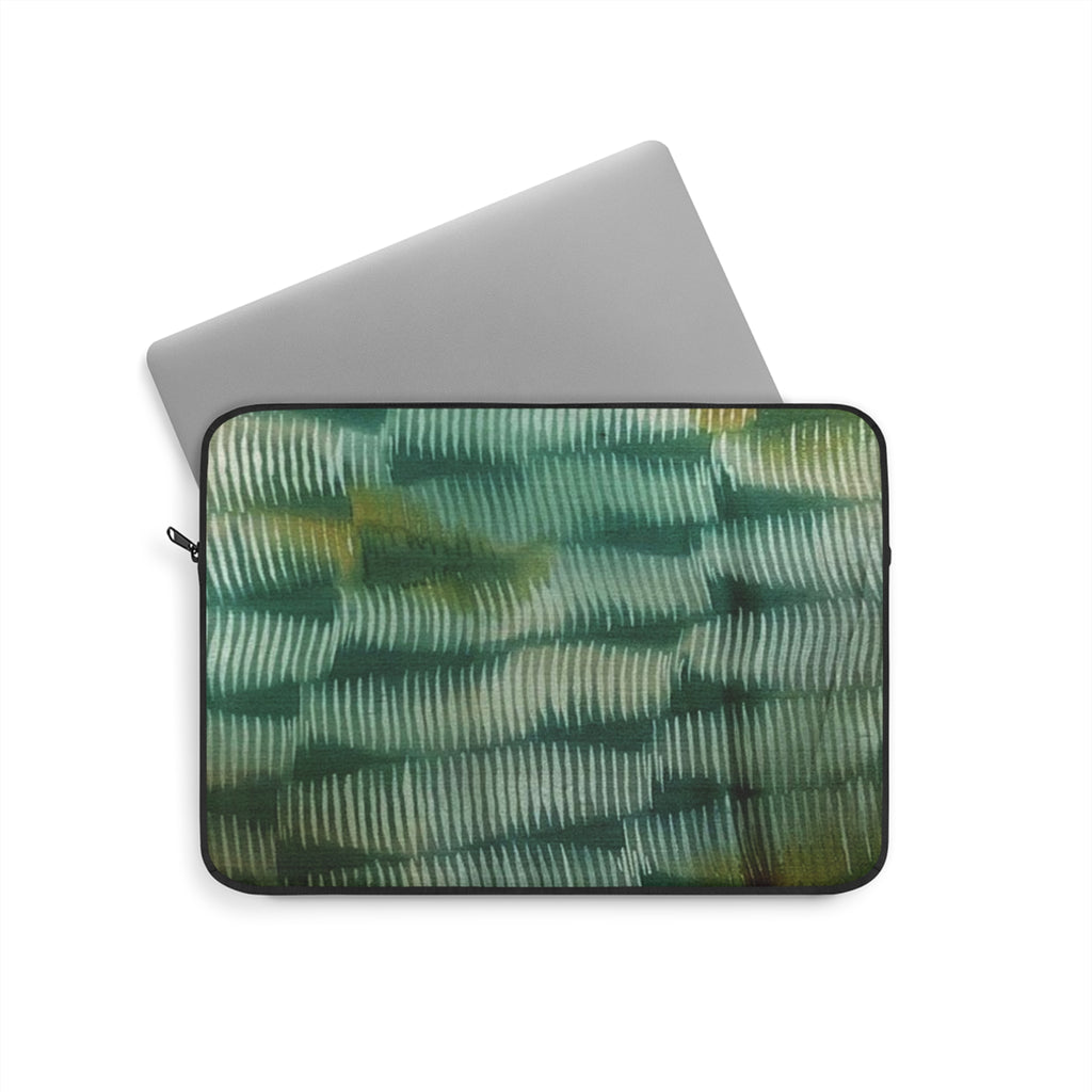WOODLAND GREEN IPAD & LAPTOP SLEEVE