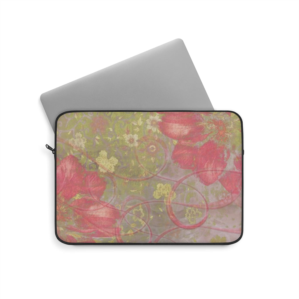 VINTAGE WATER LILY KINDLE IPAD & LAPTOP SLEEVE