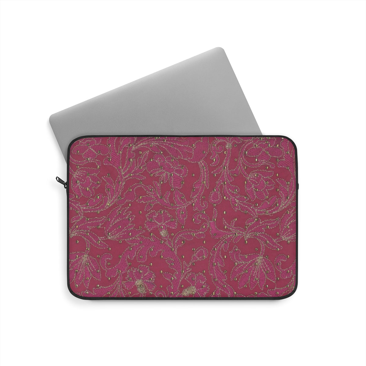 RED WHIMSY LACE IPAD & LAPTOP SLEEVE