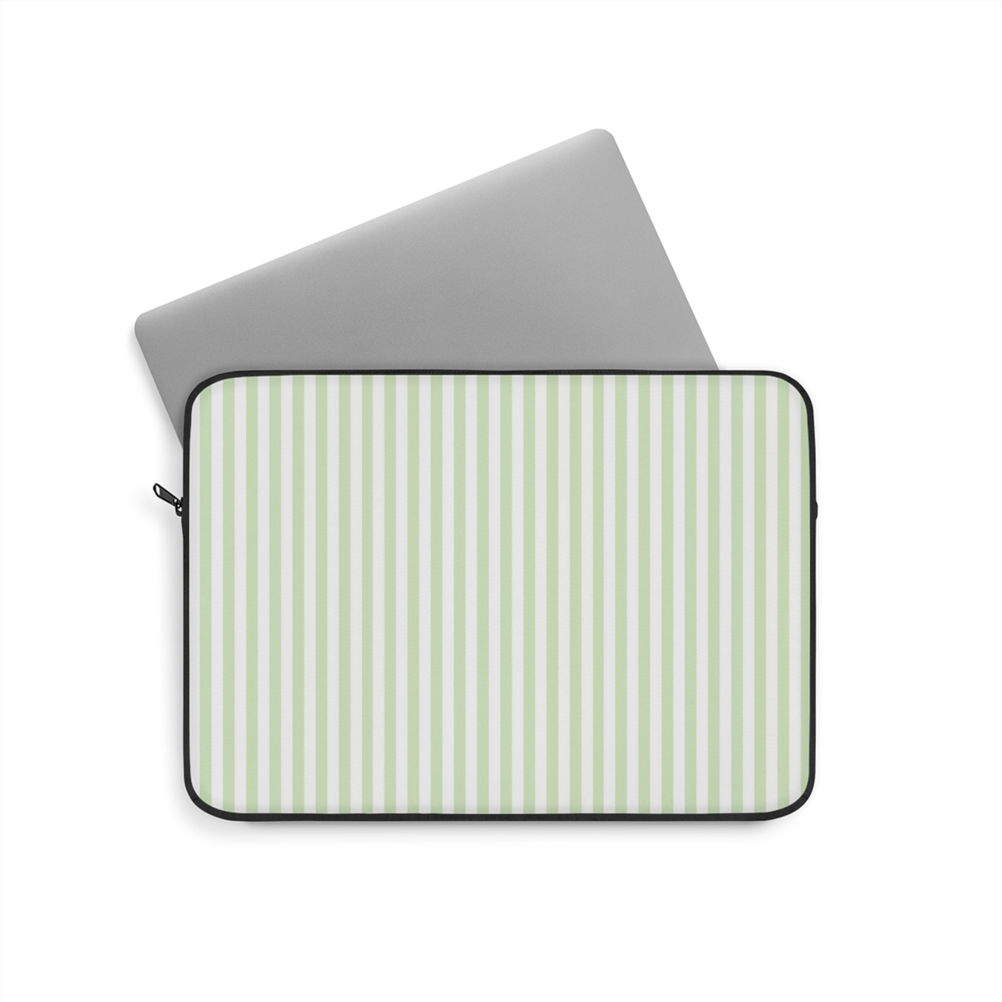 GREEN SOFT SERVE STRIPED KINDLE IPAD & LAPTOP SLEEVE