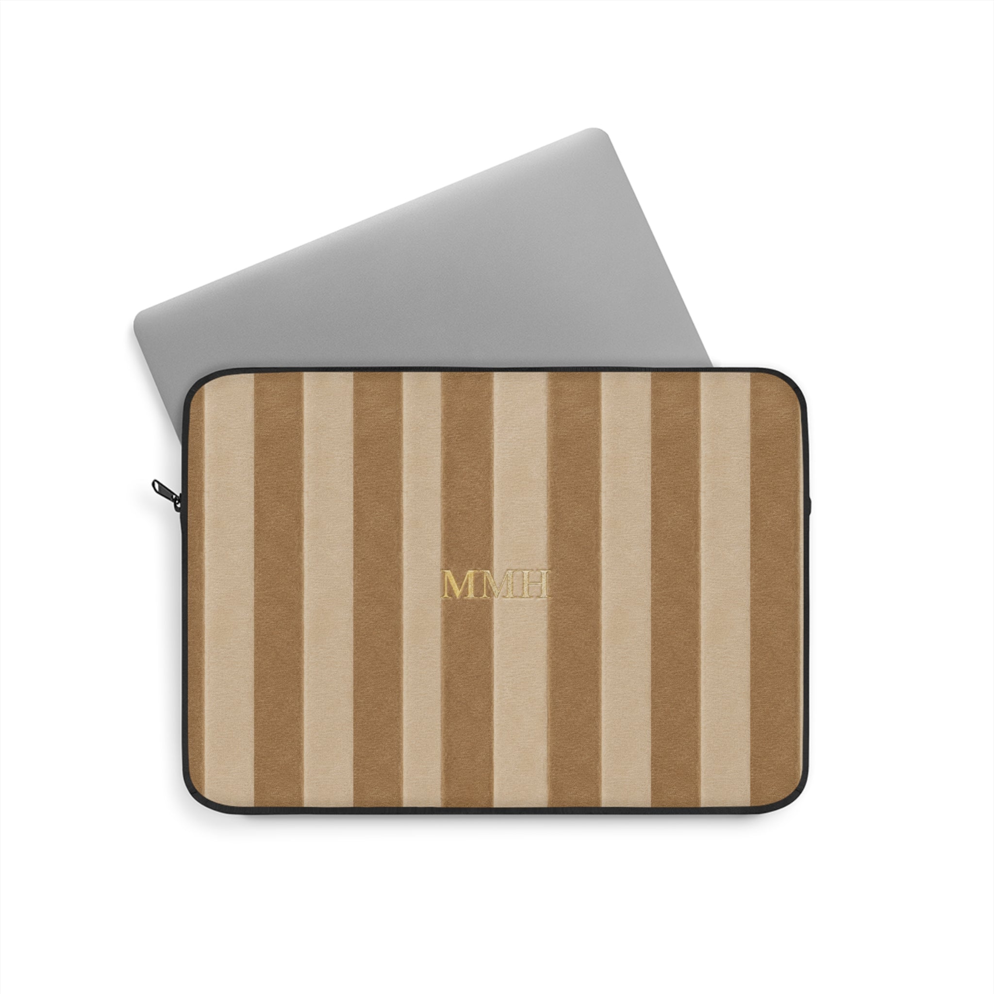 PERSONALIZED NAME CUSTOM CAMEL STRIPES KINDLE IPAD & LAPTOP SLEEVE