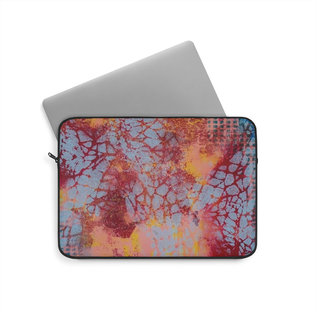 BLUE BURGUNDY MIRAGE KINDLE IPAD & LAPTOP SLEEVE