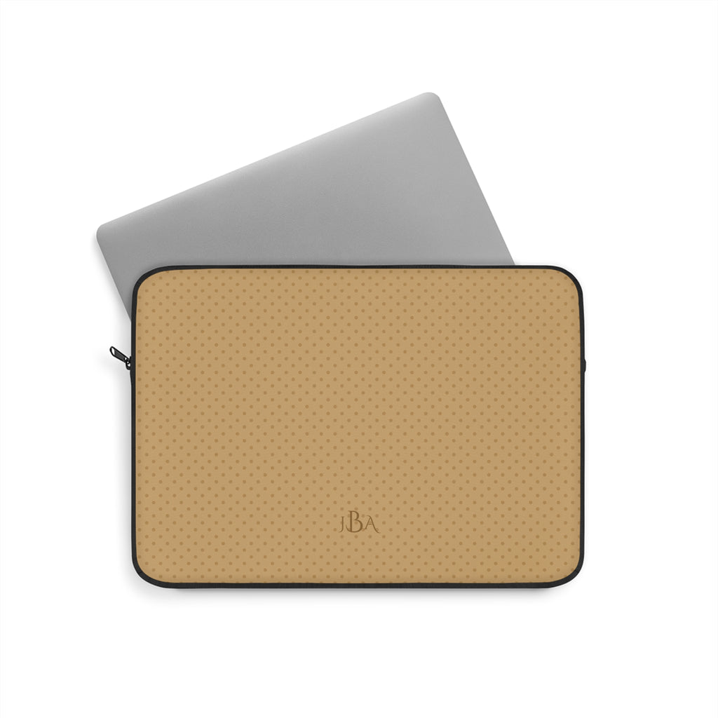 PERSONALIZED NAME CUSTOM CAMEL POLKA DOTS KINDLE IPAD & LAPTOP SLEEVE
