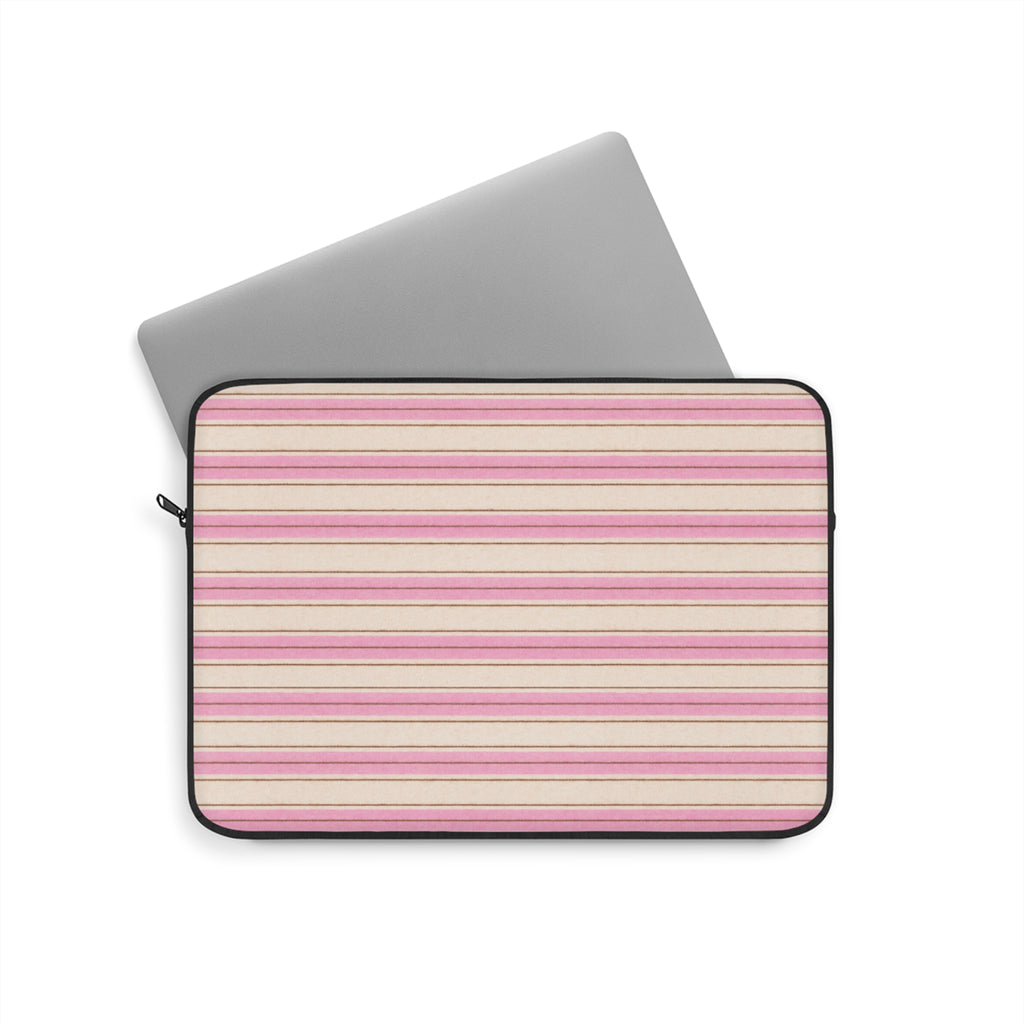 BUBBLEGUM CAFÉ STRIPES KINDLE IPAD & LAPTOP SLEEVE
