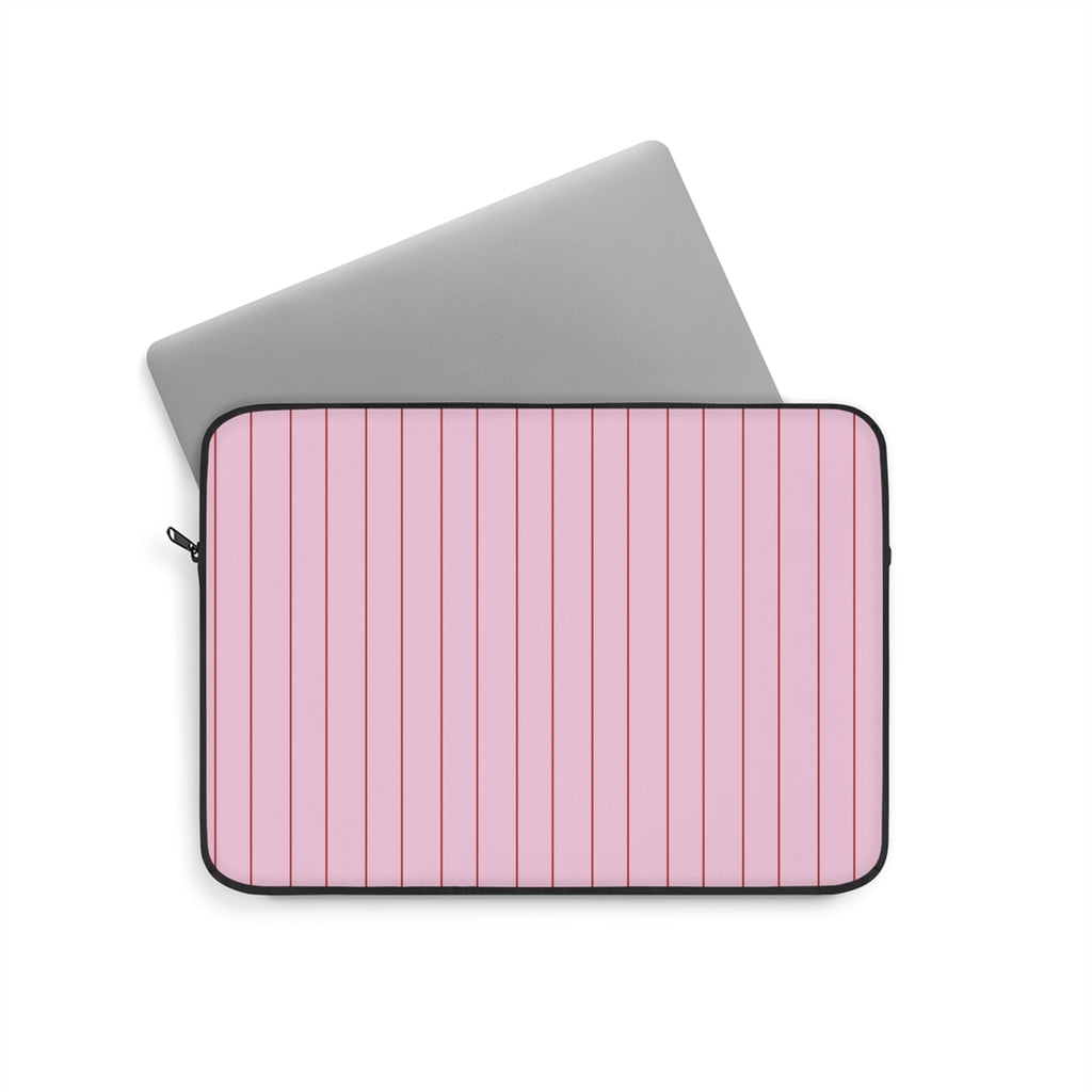 PINK RED STRIPES KINDLE IPAD & LAPTOP SLEEVE