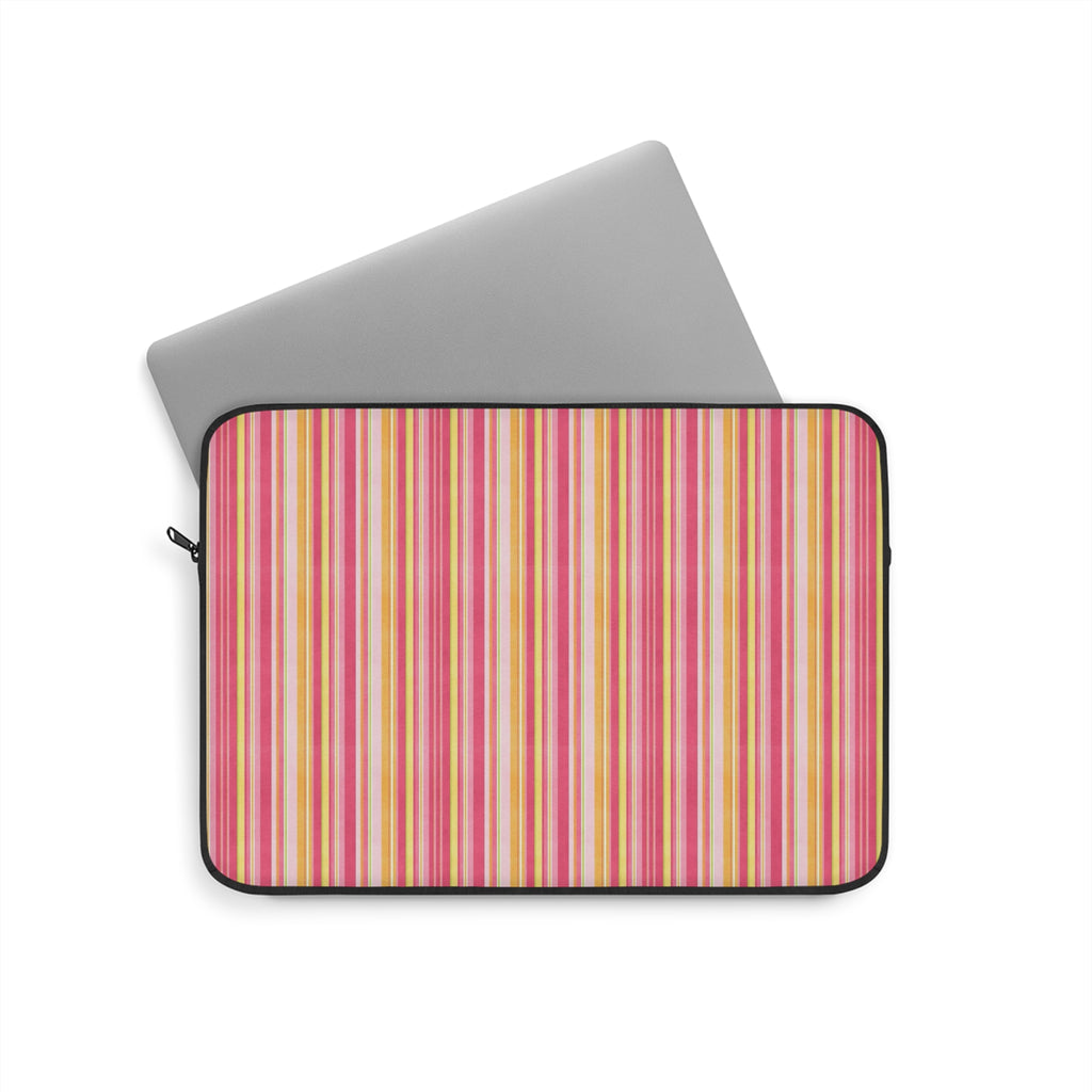 GRAPEFRUIT STRIPES KINDLE IPAD & LAPTOP SLEEVE