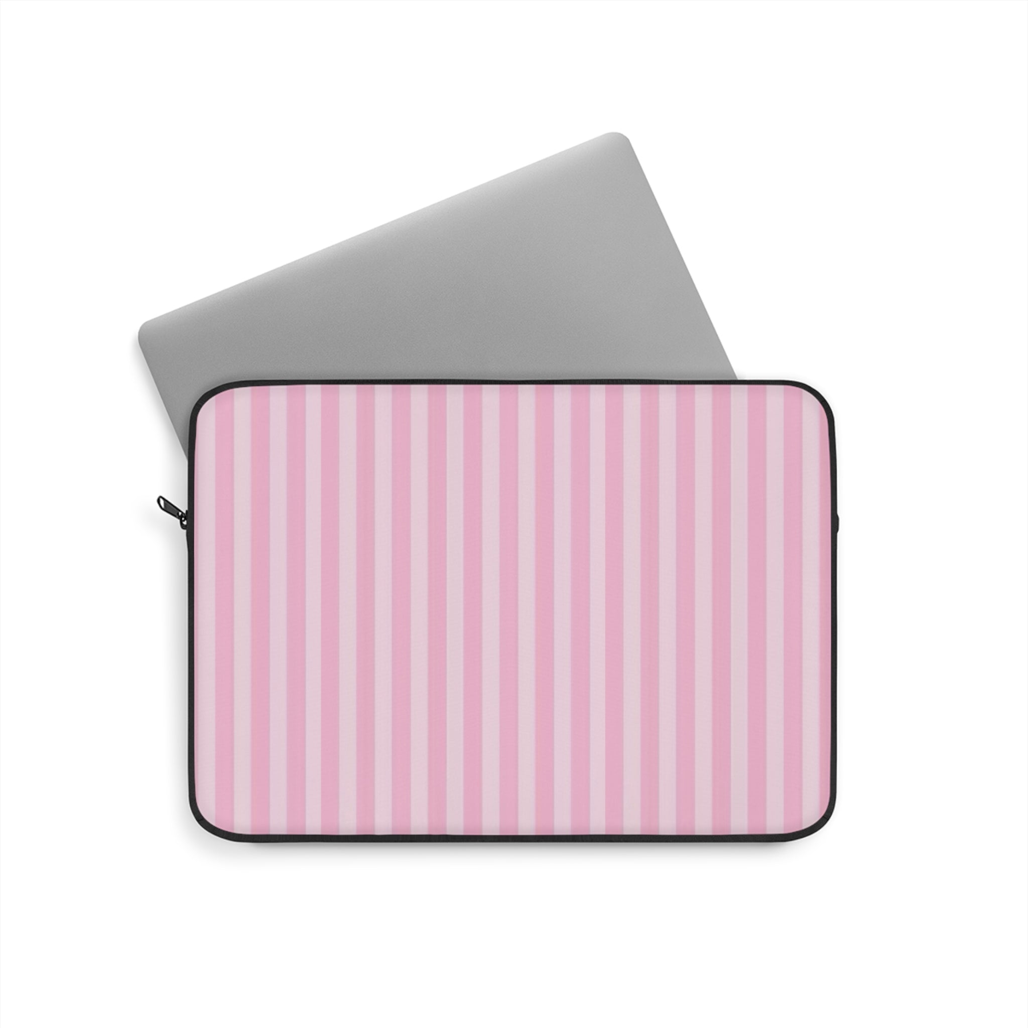 PINK MARSHMALLOW STRIPED KINDLE IPAD & LAPTOP SLEEVE