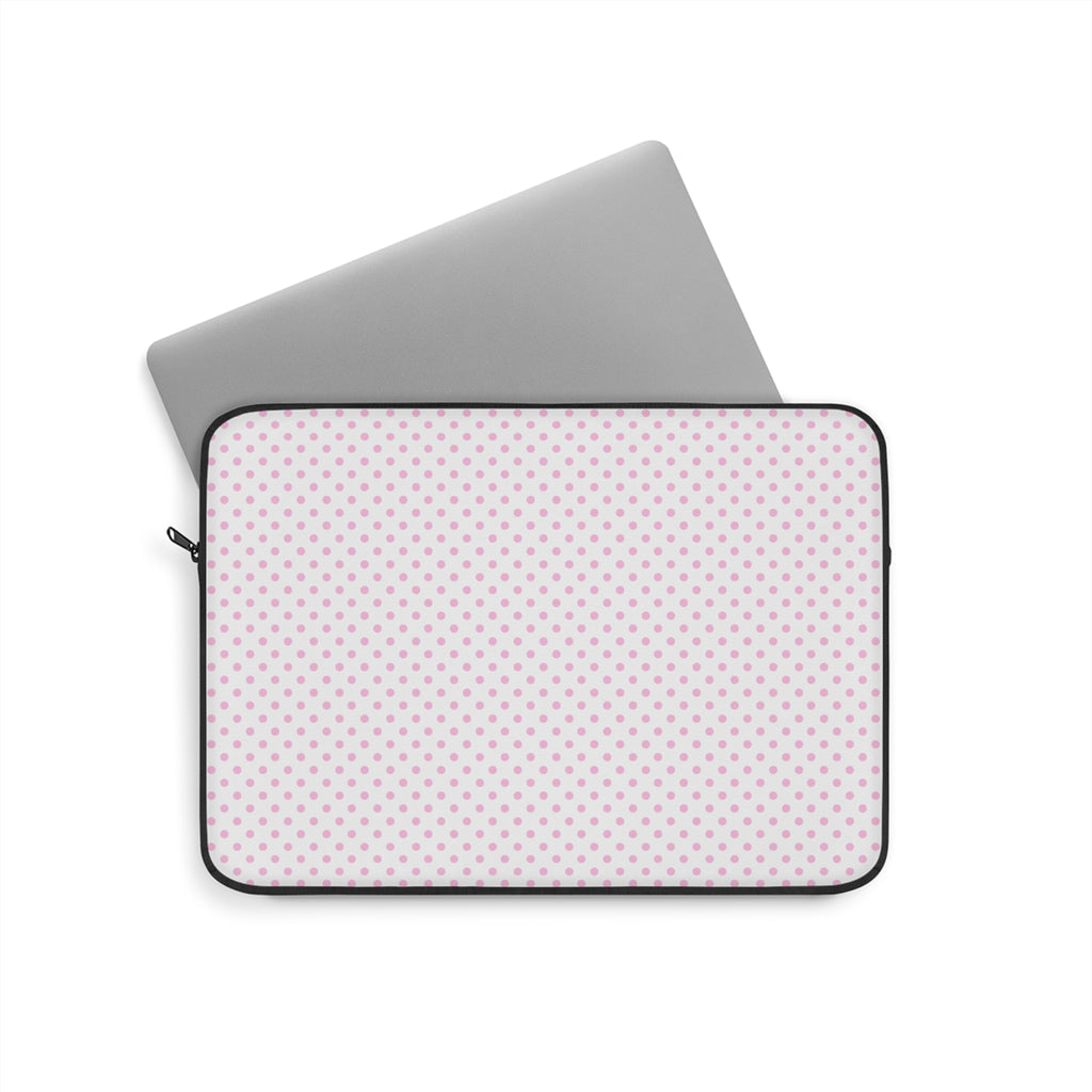 DOLLY PINK POLKA DOTS KINDLE IPAD & LAPTOP SLEEVE